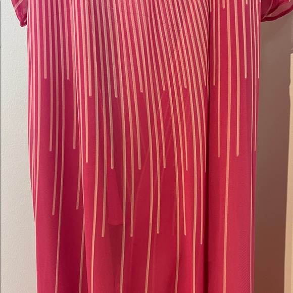 BGBGMAXAZRIA Sunburst High/Low Chiffon Dress - Picture 9 of 17